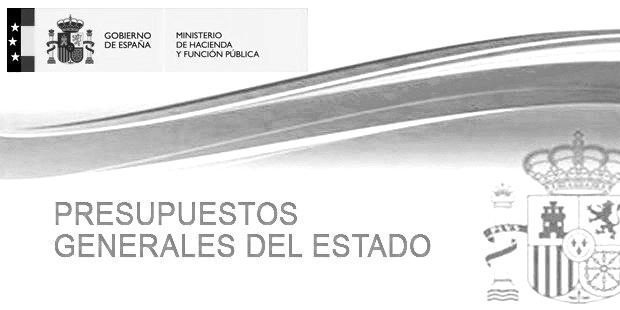 presupuesto del estado blanco i negro