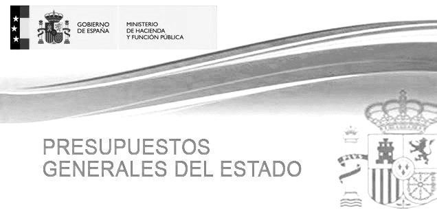 presupuesto del estado blanco i negro